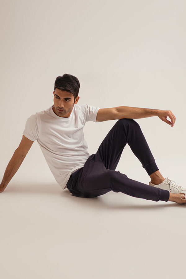 WHITE CREW NECK SHIRT - Image 4