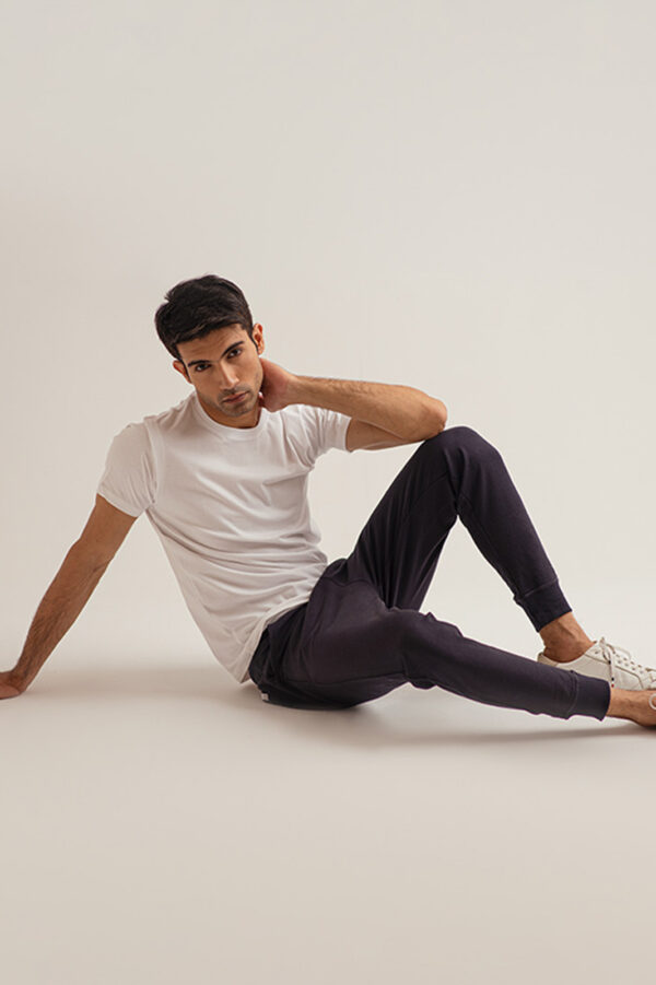 WHITE CREW NECK SHIRT - Image 3