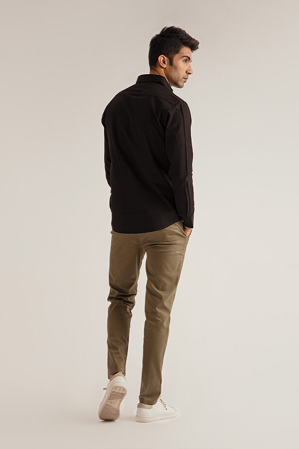 BEIGE COTTON PANTS - Image 4
