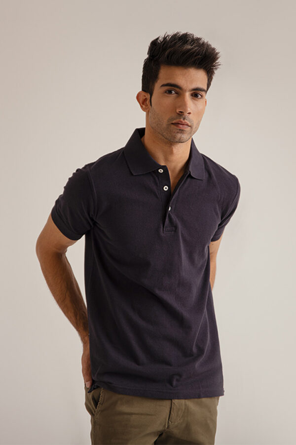 BULE POLO SHIRT - Image 3