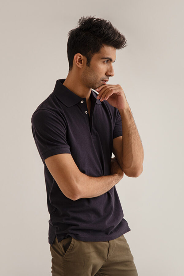 BULE POLO SHIRT - Image 2