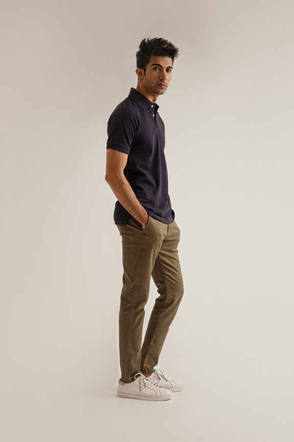 BLACK POLO SHIRT - Image 4