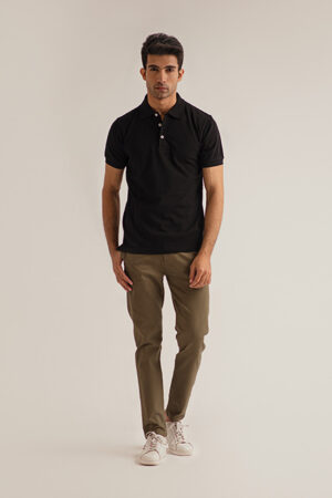 GREEN COTTON PANTS