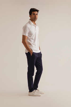 WHITE POLO SHIRT