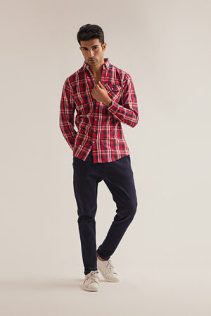 RED CHECK SHIRT