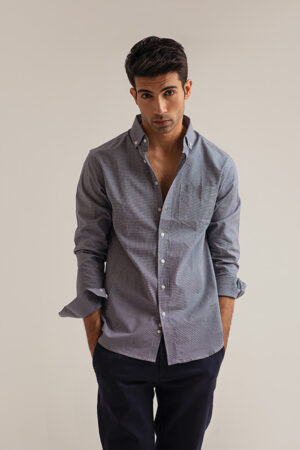 BLUE CHECK SHIRT