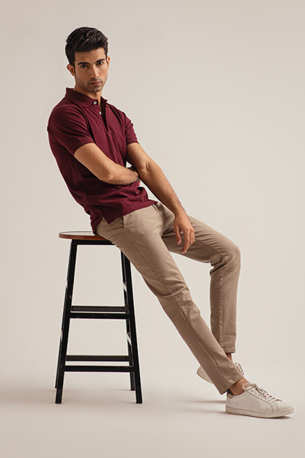 RED POLO SHIRT - Image 3