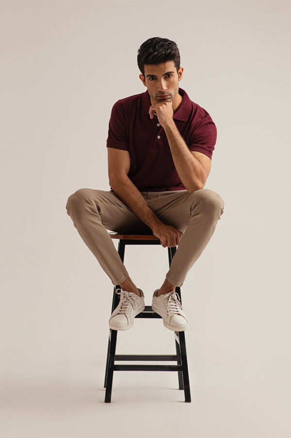 RED POLO SHIRT - Image 2