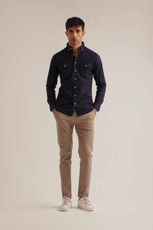 BLUE BUTTON DOWN SHIRT