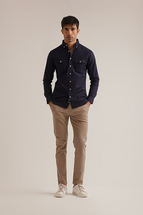 BLUE BUTTON DOWN SHIRT