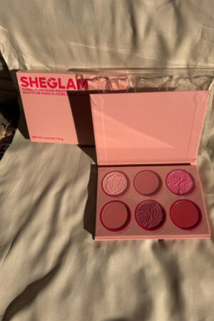 Sheglam flush crush cream blush palette shade: blushing bouquet