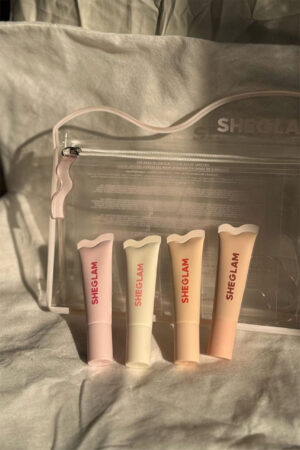 Crystal glaze moisturising lip care set available in all shades