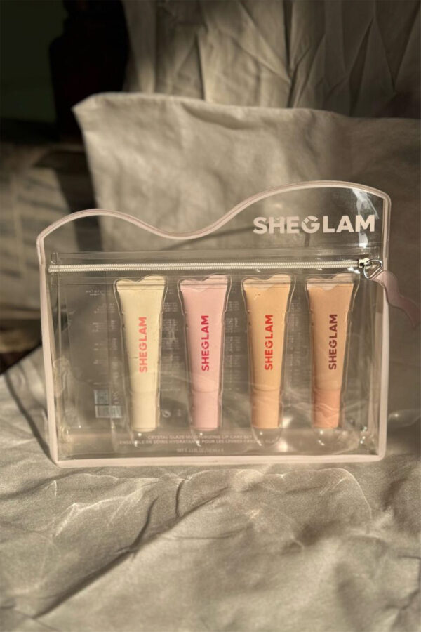 Crystal glaze moisturising lip care set available in all shades - Image 2