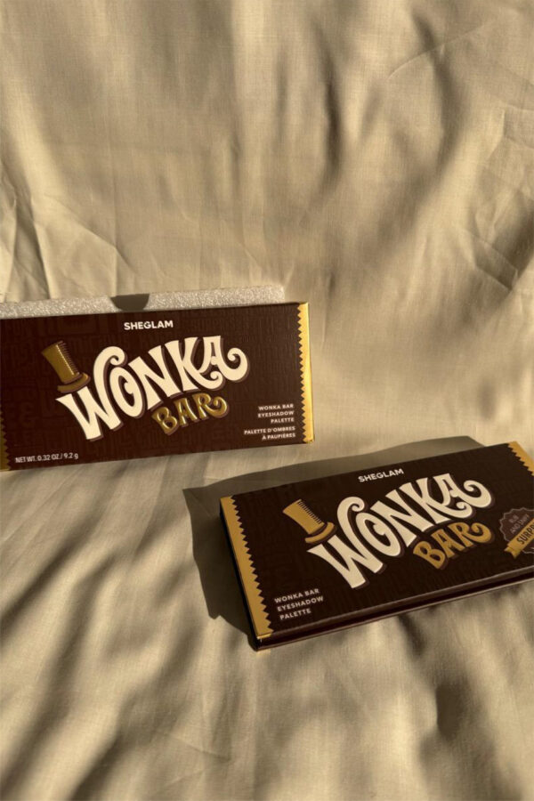 wonka choclate bar eyeshadow palette