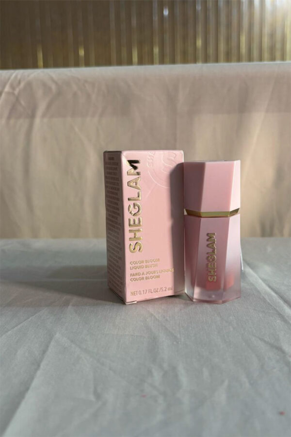 SHEGLAM Color Bloom Dayglow Liquid Blush Shimmer shades: love cake, rose ritual.